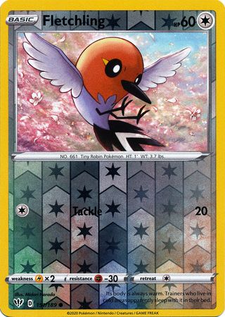 Darkness Ablaze 151/189 Fletchling (Reverse Holo)