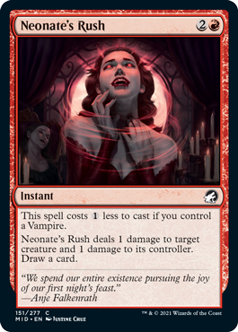 Innistrad: Midnight Hunt 151/277 Neonate's Rush