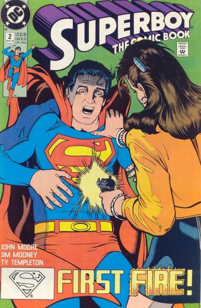 Superboy the Comic Book #2 DC Comics (1990)