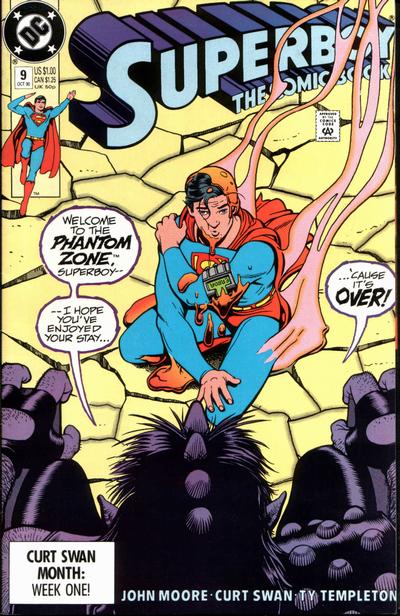 Superboy the Comic Book #9 DC Comics (1990)