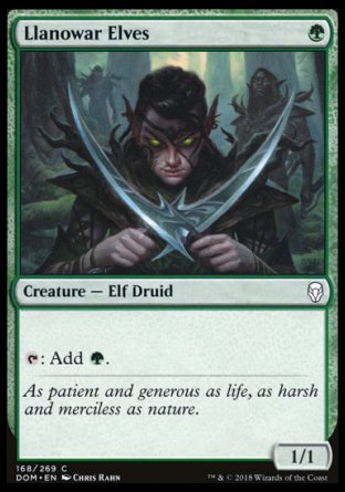 Dominaria 168/269 Llanowar Elves