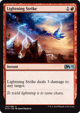 Core Set 2019 152/280 Lightning Strike