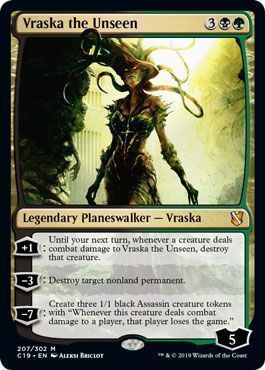 Commander 2019 207/302 Vraska the Unseen