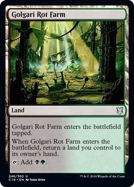 Commander 2019 248/302 Golgari Rot Farm