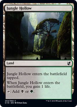 Commander 2019 254/302 Jungle Hollow