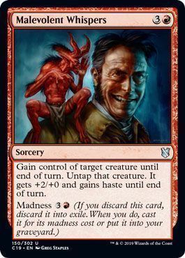 Commander 2019 150/302 Malevolent Whispers