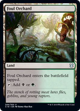 Commander 2019 244/302 Foul Orchard