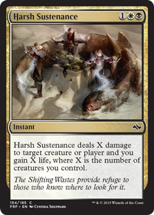 Fate Reforged 154/185 Harsh Sustenance