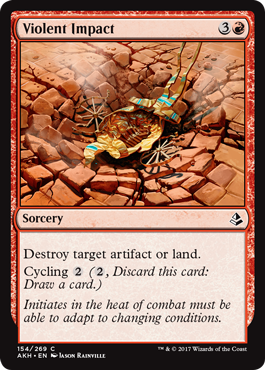 Amonkhet 154/269 Violent Impact