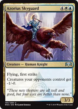 Ravnica Allegiance 155/259 Azorius Skyguard