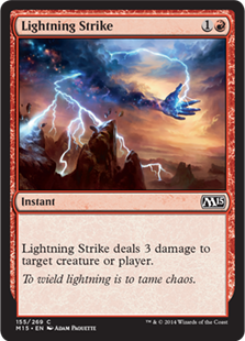 Magic 2015 155/269 Lightning Strike