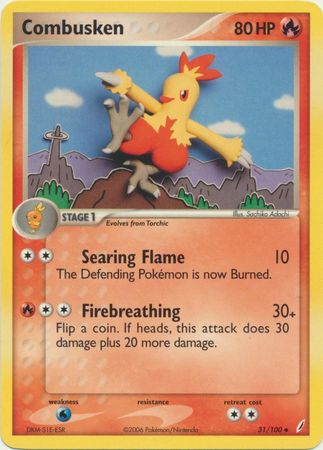 EX Crystal Guardians 031/100 Combusken