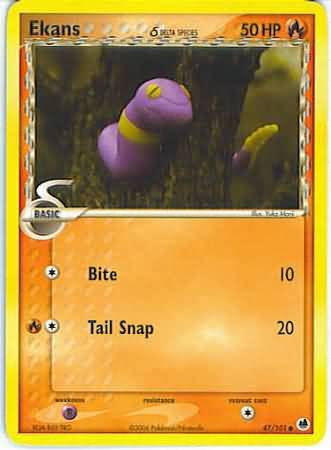 EX Dragon Frontiers 047/101 Ekans