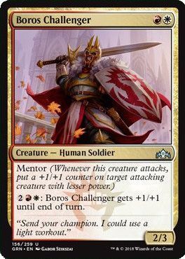 Guilds of Ravnica 156/259 Boros Challenger