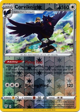 Darkness Ablaze 156/189 Corviknight (Reverse Holo)