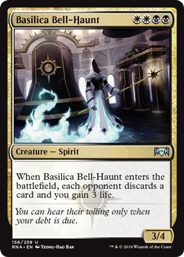 Ravnica Allegiance 156/259 Basilica Bell-Haunt