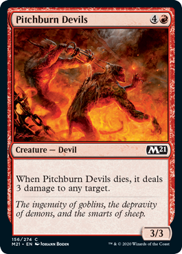 Core Set 2021 156/274 Pitchburn Devils