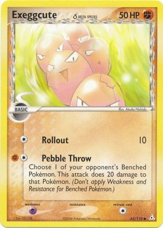 EX Holon Phantoms 065/110 Exeggcute & Delta Species