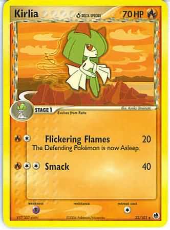 EX Dragon Frontiers 033/101 Kirlia