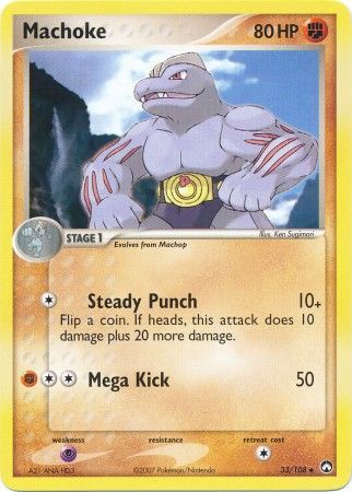 EX Power Keepers 033/108 Machoke