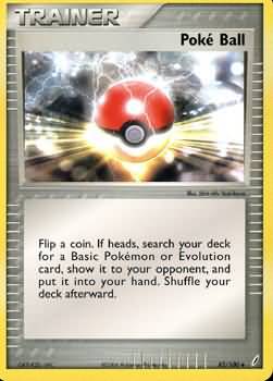 EX Crystal Guardians 082/100 Poke Ball