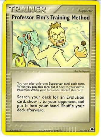 EX Dragon Frontiers 079/101 Professor Elm's Training Method