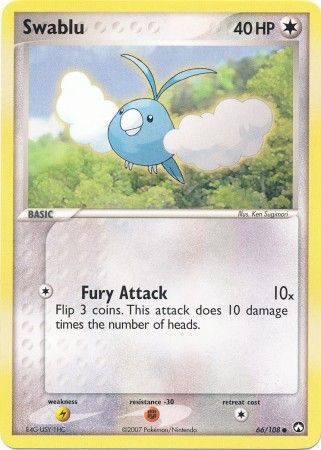 EX Power Keepers 066/108 Swablu