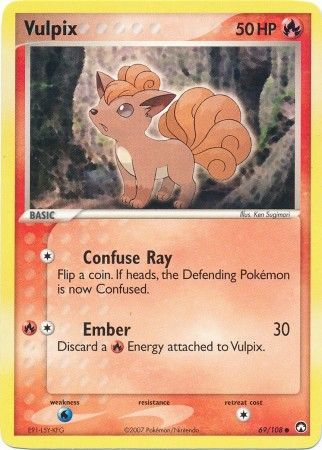 EX Power Keepers 069/108 Vulpix