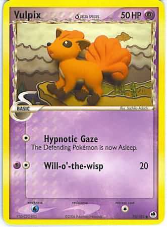 EX Dragon Frontiers 070/101 Vulpix