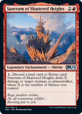 Core Set 2021 157/274 Sanctum of Shattered Heights