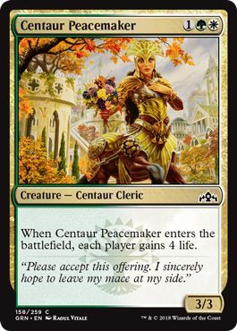 Guilds of Ravnica 158/259 Centaur Peacemaker