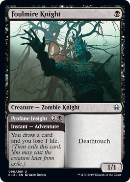 Throne of Eldraine 090/269 Foulmire Knight