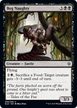 Throne of Eldraine 080/269 Bog Naughty