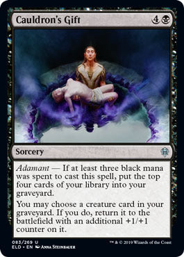 Throne of Eldraine 083/269 Cauldron's Gift