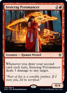 Throne of Eldraine 128/269 Irencrag Pyromancer