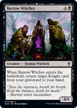 Throne of Eldraine 077/269 Barrow Witches