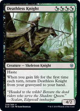 Throne of Eldraine 208/269 Deathless Knight