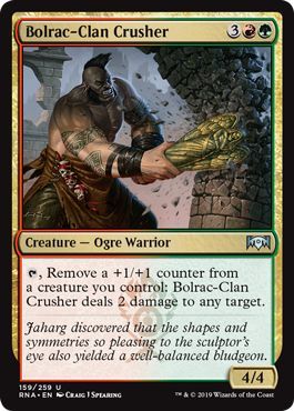 Ravnica Allegiance 159/259 Bolrac-Clan Crusher