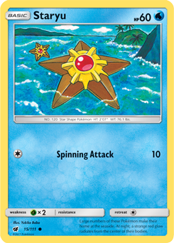 Crimson Invasion 015/111 Staryu