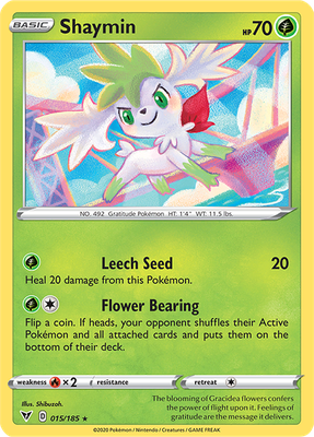 Vivid Voltage 015/185 Shaymin (Holo)