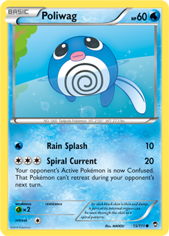 Furious Fists 015/111 Poliwag