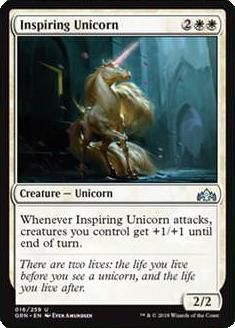 Guilds of Ravnica 016/259 Inspiring Unicorn