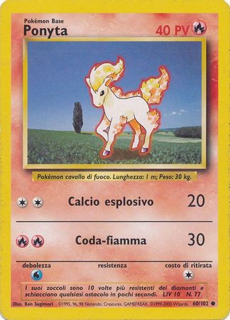 Base Set 060/102 Ponyta