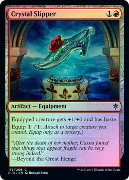 Throne of Eldraine 119/269 Crystal Slipper (Foil)