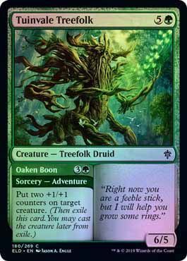 Throne of Eldraine 180/269 Tuinvale Treefolk (Foil)