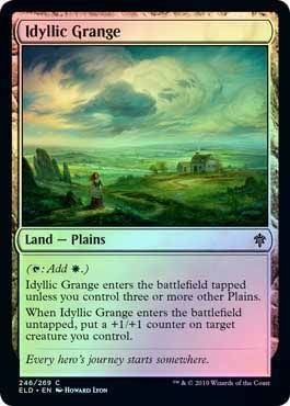 Throne of Eldraine 246/269 Idyllic Grange (Foil)