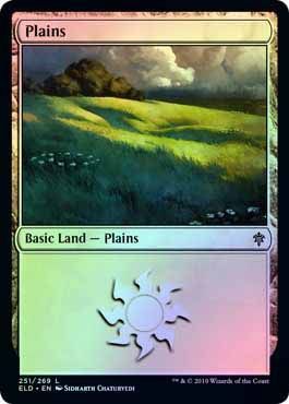 Throne of Eldraine 251/269 Plains (Foil)