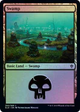 Throne of Eldraine 260/269 Swamp (Foil)