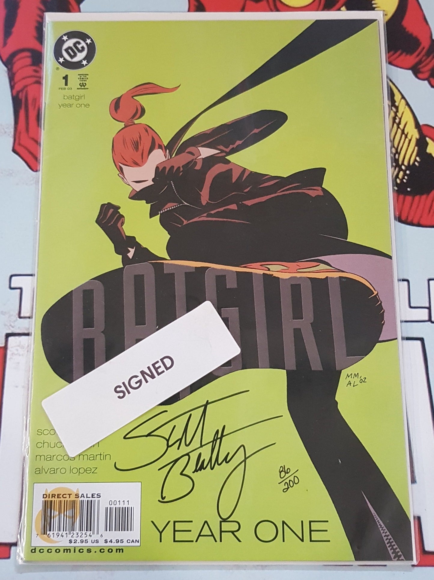 Batgirl #1 Year One DC Comics (2003) SIGNED