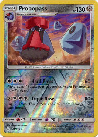 Cosmic Eclipse 141/236 Probopass (Reverse Holo)